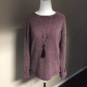 Columbia purple sweater